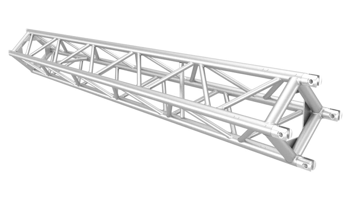 XSF 12” Aluminum Utility Diamond Truss with Steel Fork End Connections