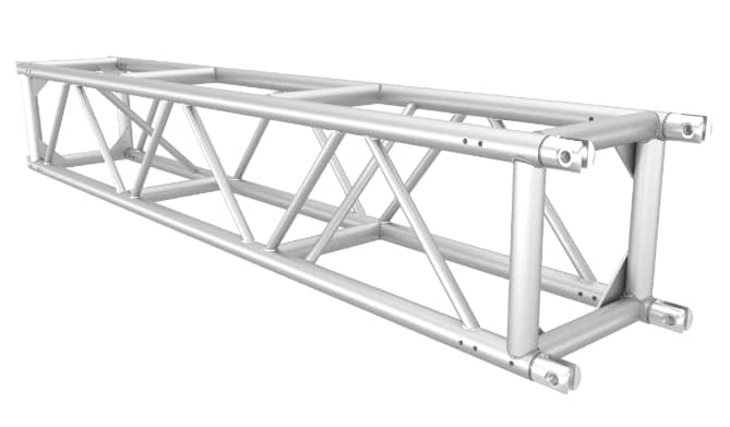 XSF 16″ x 16″ Aluminum Utility Truss with Steel Fork End Connections