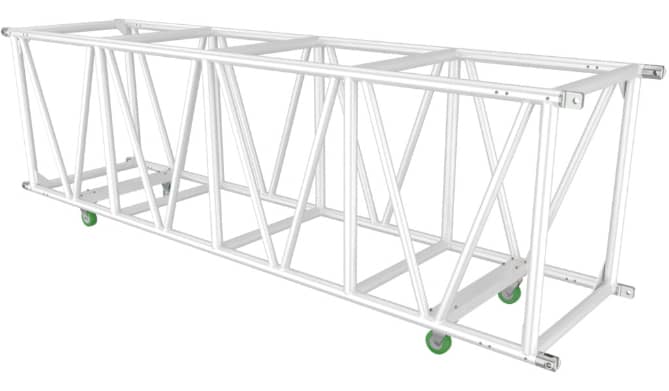 XSF 36″ x 30″ Heavy Duty Aluminum Utility Truss with Steel Fork End Connections