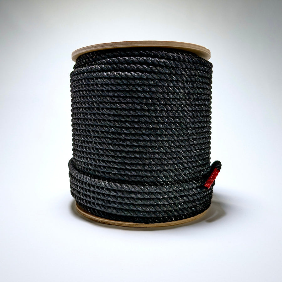 3/8" x 600' Black Multiline Rope