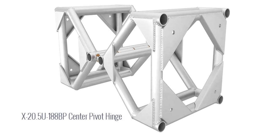 XSF 12″ Bolt Plate Utility Square Center Pivot Hinge