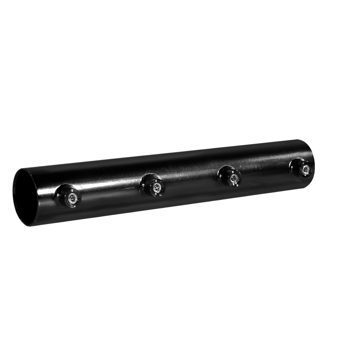 Modern 1-1/4" Speed-Rail® 4 Grub Coupler in Black