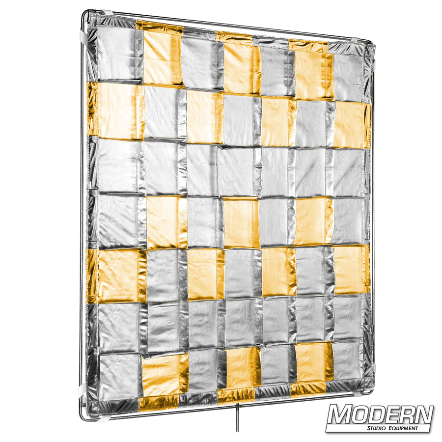 4' x 4' Slip on Shiny-Board Reflectors - Silver/Gold