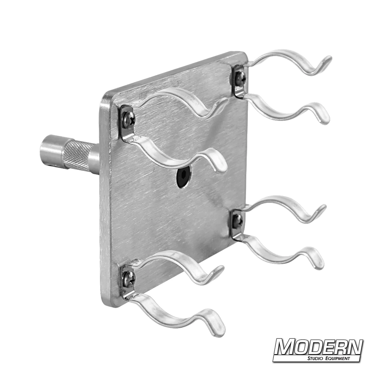 Dual Fluorescent T12 Lamp Holder with 5/8" Pin and Rubber Clips