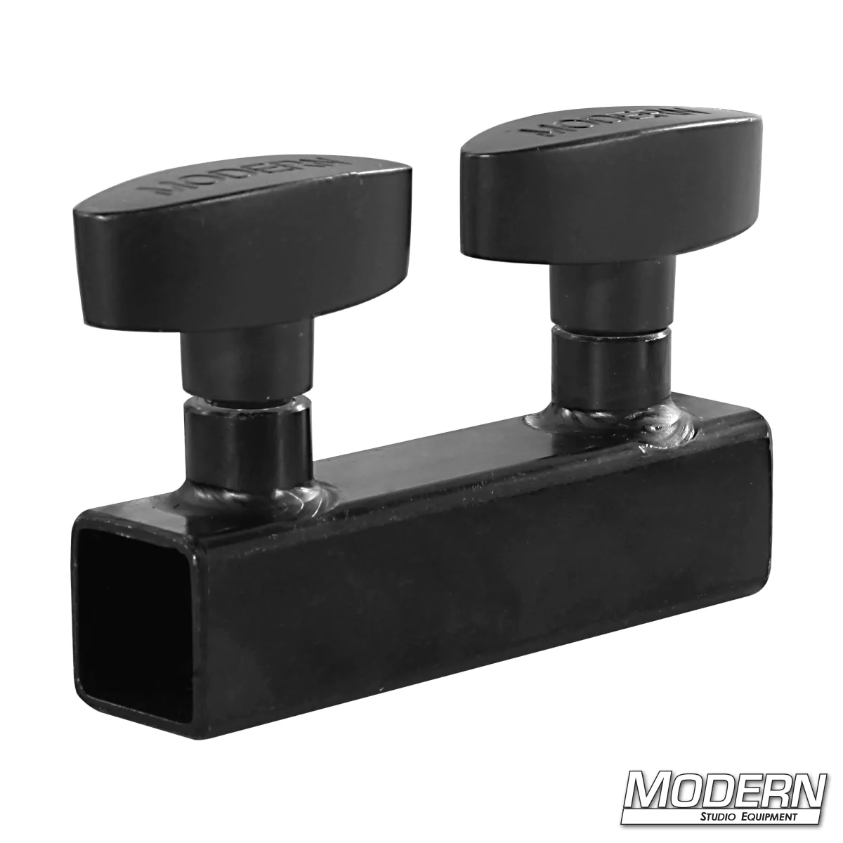 Sleeve for 3/4" Square Tube - Black Zinc with T-Handles