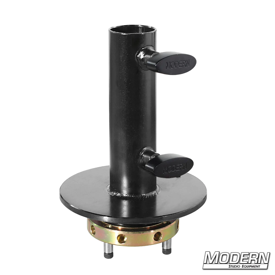 Mitchell to 1-1/4" Adapter - Black Zinc with T-Handles