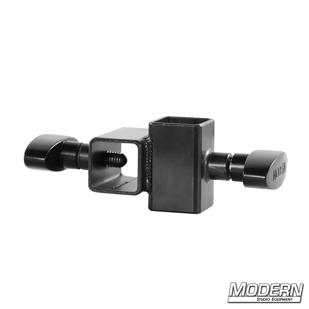 Mini Cross for 1" Square Tube - Black Zinc with T-Handles