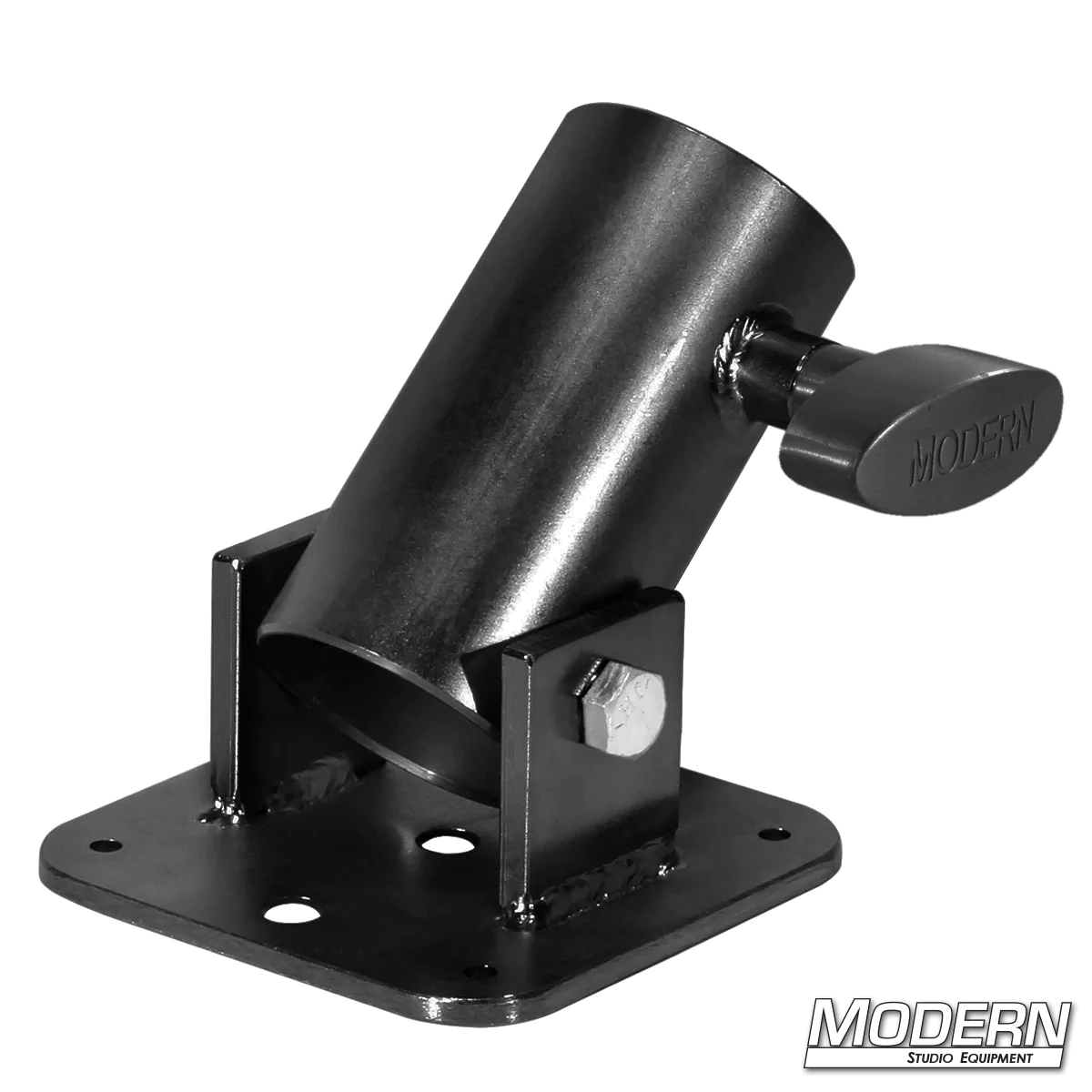 Pipe Rocker Receiver for 1-1/2" Speed-Rail® - Black Zinc with T-Handle