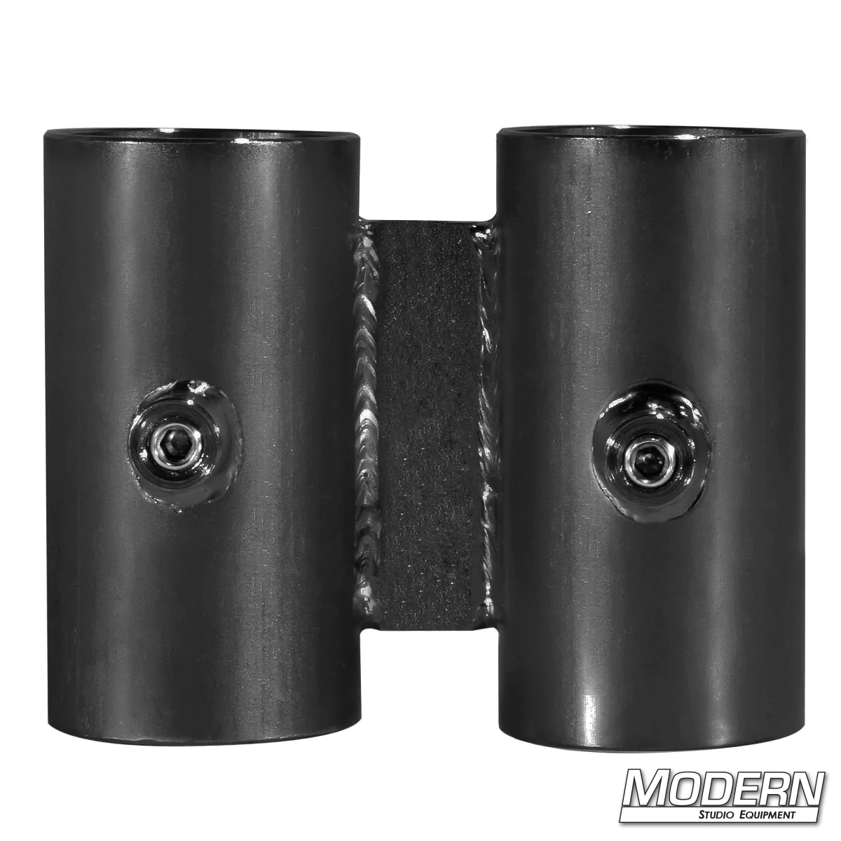 Wide Over and Under for 1-1/2" Speed-Rail® - Black Zinc with Set Screws