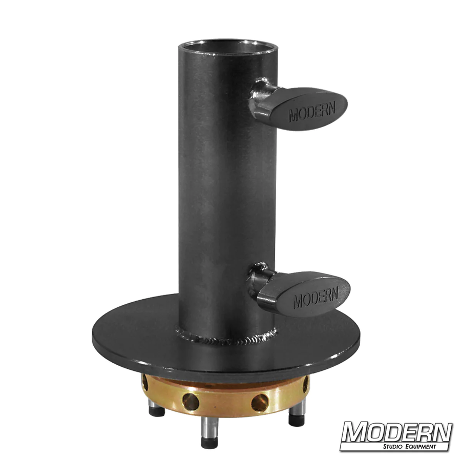 Mitchell to 1-1/2" Adapter - Black Zinc with T-Handles